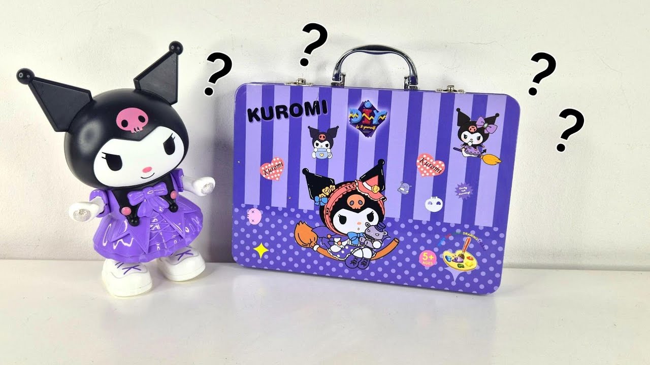 ASMR Unboxing Kuromi Coloring Set 🎀 | So Satisfying! | 2026