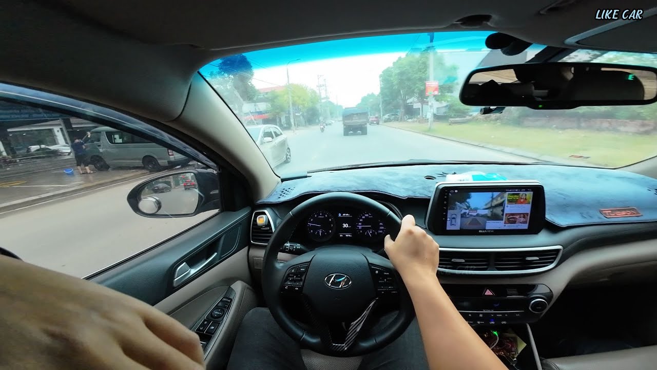 2020 Hyundai Tucson 2.0AT POV | ASMR | Weekend Morning Drive in The City