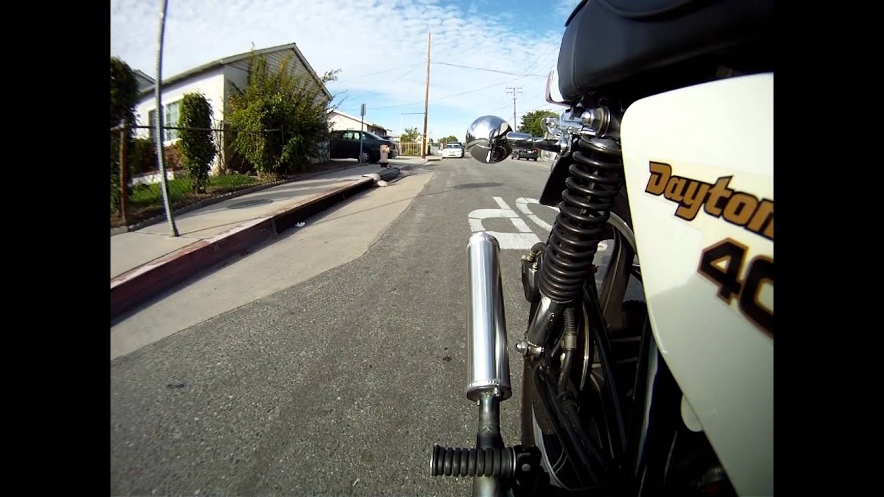 YAMAHA DAYTONA/RD400 WICKED MOTORSPORTS HP PIPES WITH TOOMEY SILENCERS