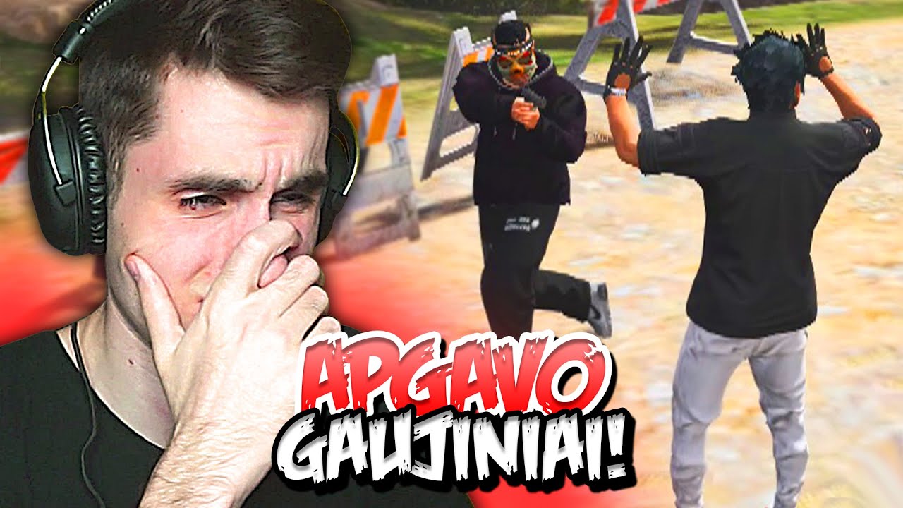 GTA V RP Lietuviškai - APGAVO GAUJINIAI