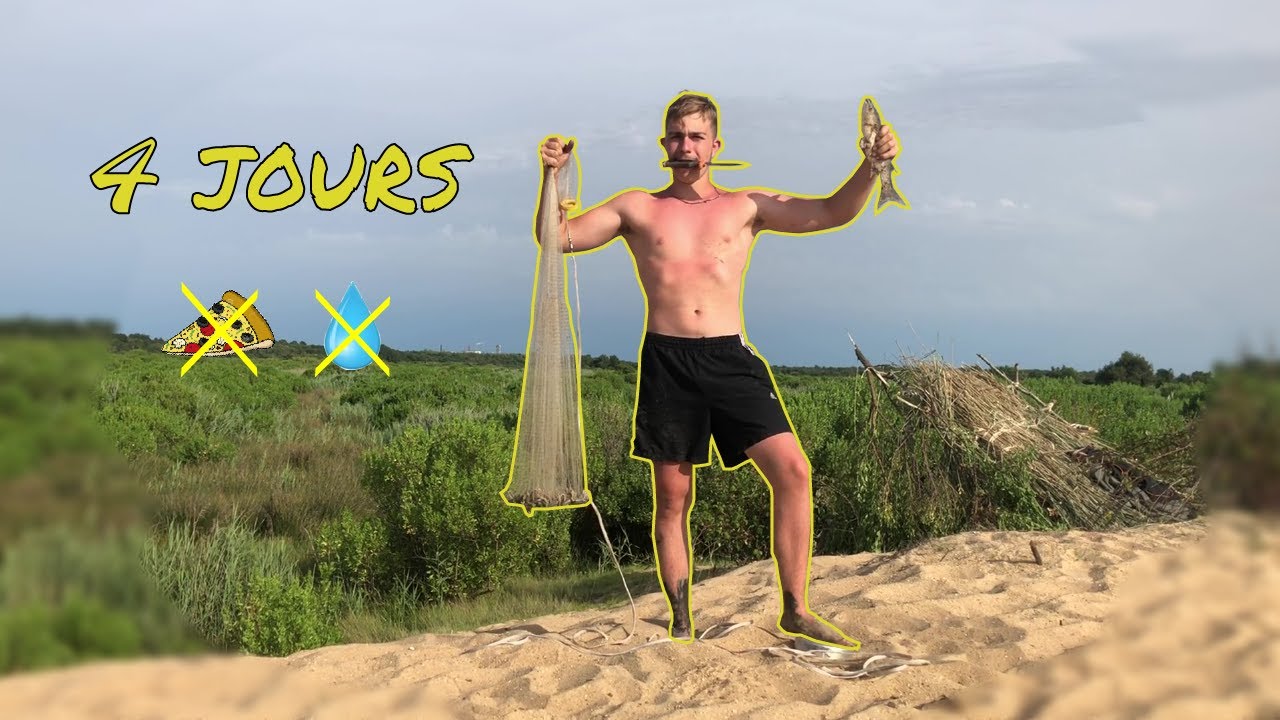 SURVIVRE 4 JOURS SUR UNE DUNE DE SABLE (sans eau, sans nourriture)