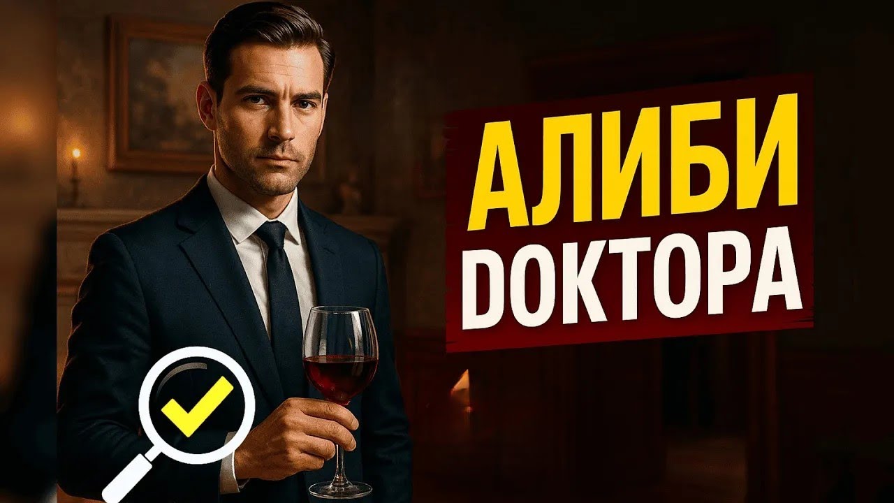 Алиби доктора 🔍 Детектив #детектив #аудиокнига #слушатьаудиокниги