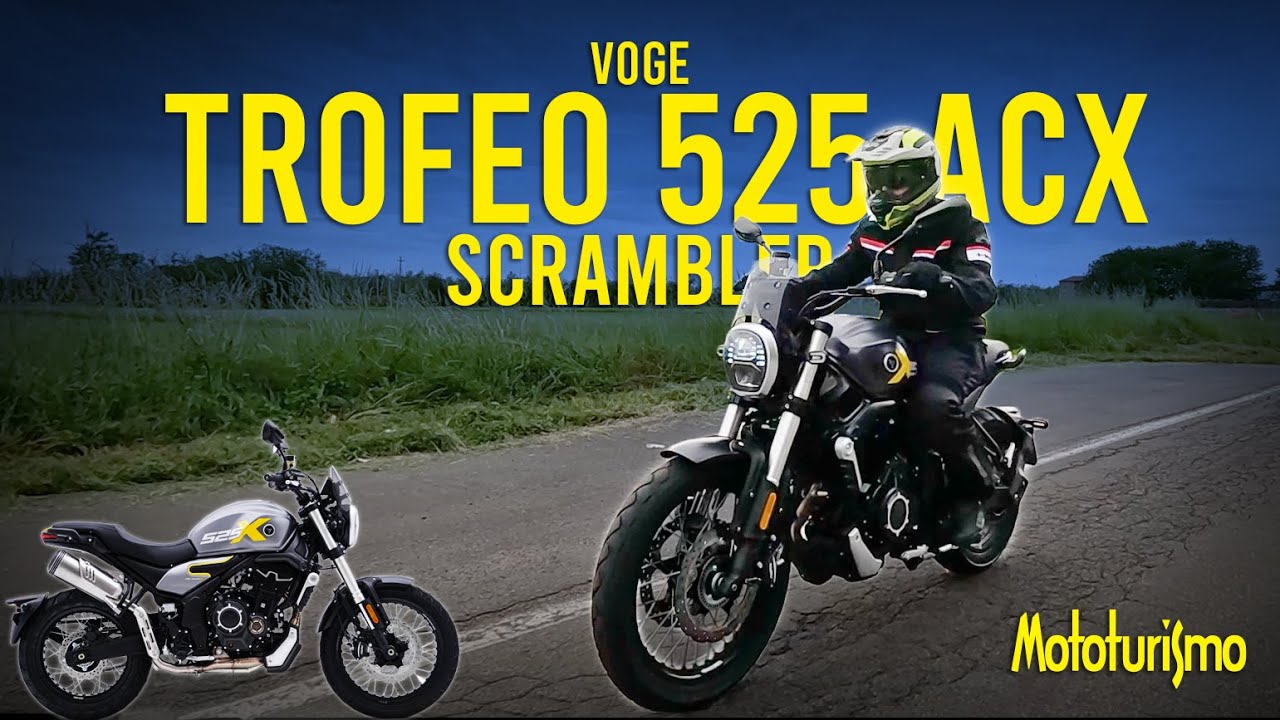 Voge Trofeo 525 ACX - Come si comporta la scrambler di casa Voge? Recensione e video onboard