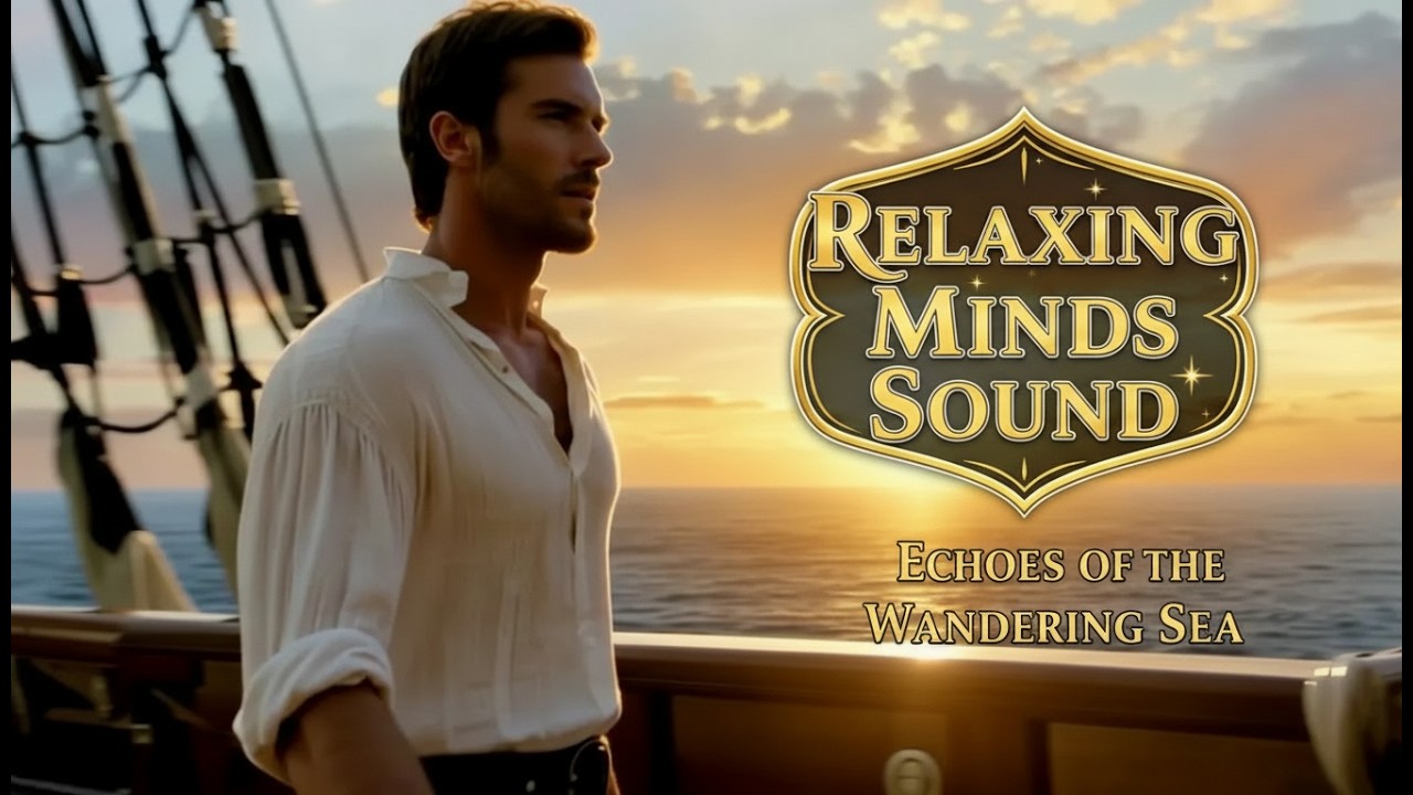 Echoes of the Wandering Sea — Relaxing Ocean Music for Calm, Focus & Sunset Serenity
