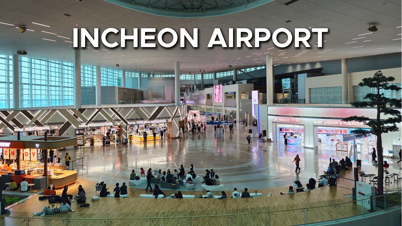 Исследуйте недавно отремонтированный аэропорт Сеула Инчхон | 4K Korea Travel