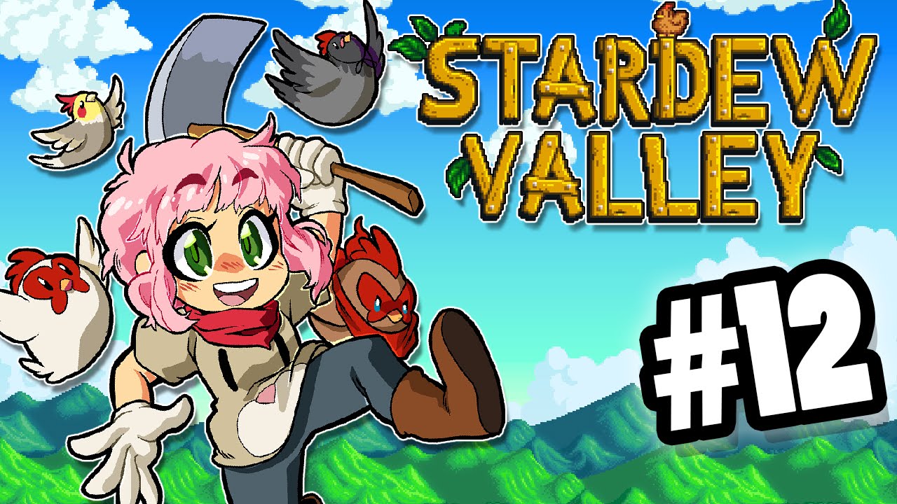 Stardew Valley - Egg Hunt! - PART 12 - Commander Holly Plays - Feat. ROSS