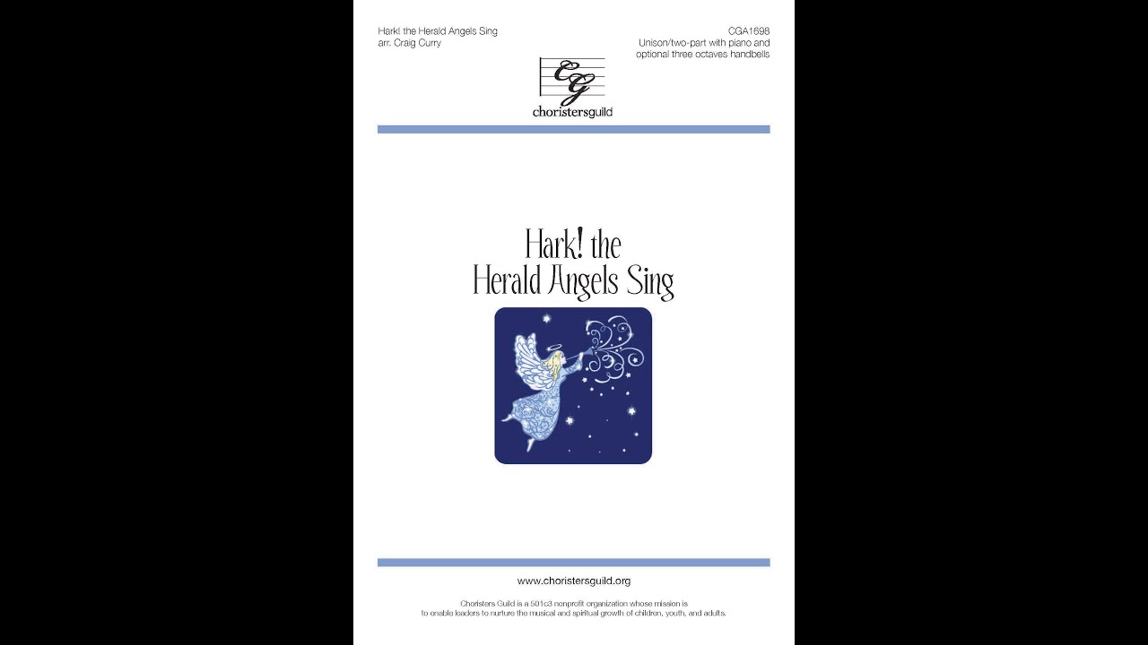 CGA1698 Hark! The Herald Angels Sing (Unison/two-part) - Craig Curry