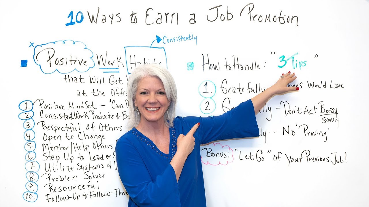10 Ways to Earn a Job Promotion - Project Management Training