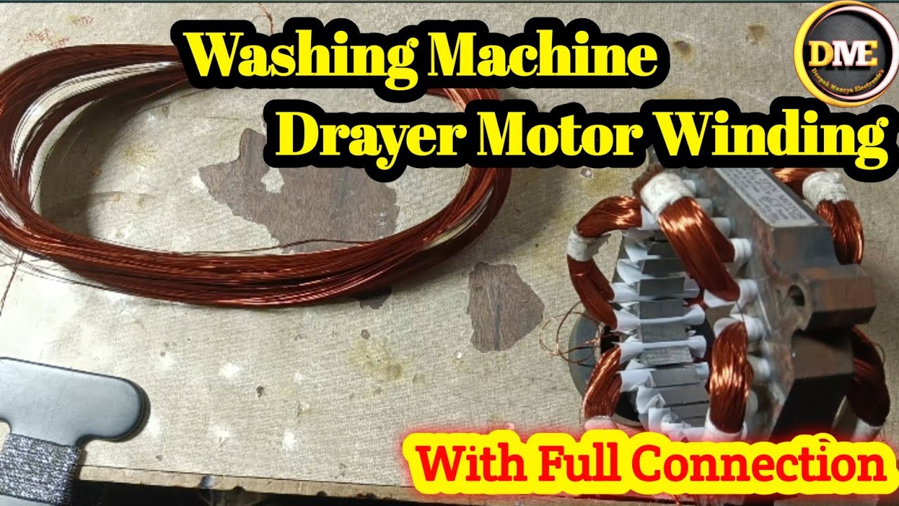 Washing Machine Spin Motor Winding Data/वाशिंग मशीन स्पिन मोटर वाइंडिंग डाटा/#viralvideo #electrical