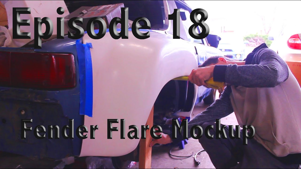 How to measure for wheels/ Fender flare mockup | Project 914 Episode 18