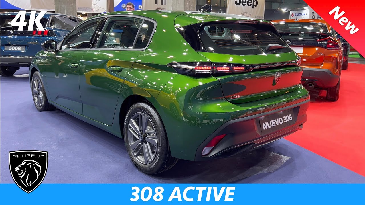 Peugeot 308 Active Pack 2023 - ПОЛНЫЙ обзор в 4K (Экстерьер - Интерьер)