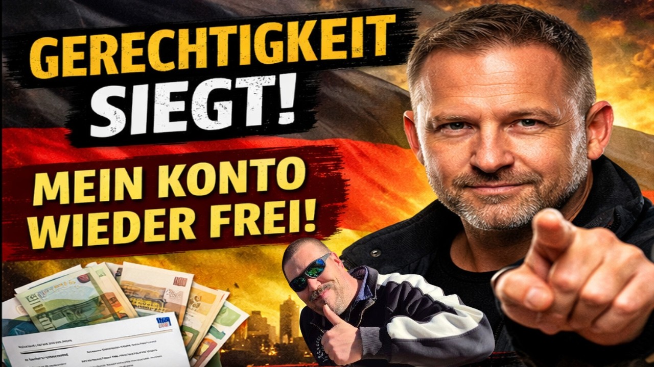 &bdquo;Gerechtigkeit siegt! Mein Konto wieder freigegeben &ndash; ein wichtiger Schritt f&uuml;r unser Deutschland&ldquo;