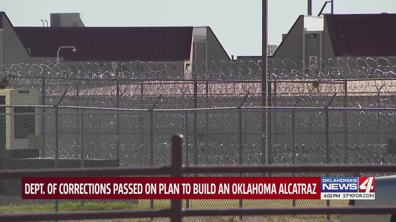 Dept. of corrections passed on plan to build an Oklahoma Alcatraz