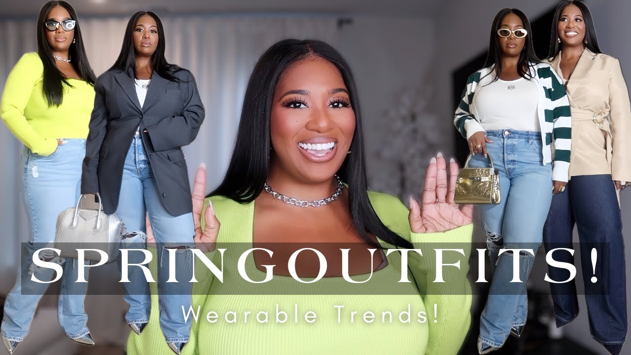 EASY SPRING OUTFITS | WEARABLE TRENDS! | POCKETSANDBOWS