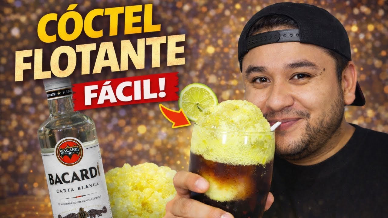 Cóctel Flotante 🍋🥃 | El trago más refrescante del verano | La Resaca Bar