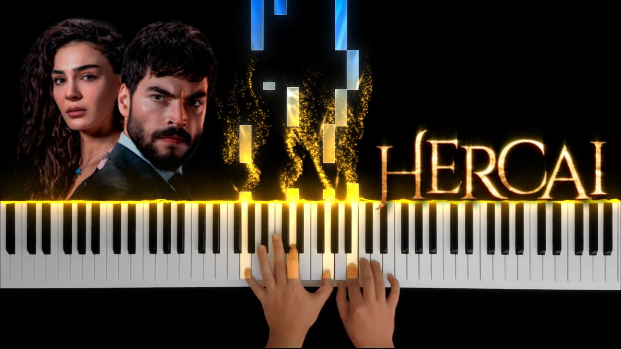 Hercai Dizi Müzikleri (22:30 Min. 20 Piano Tutorial) Turkish Drama TV Series Music