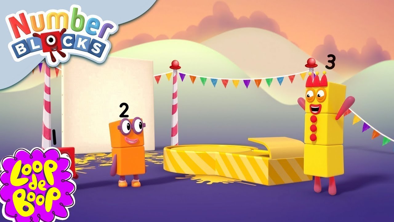 'Stampolines' - Numberblocks | Full Episode, S1 E11 | Counting & Math Cartoon For Kids | Little Zoo