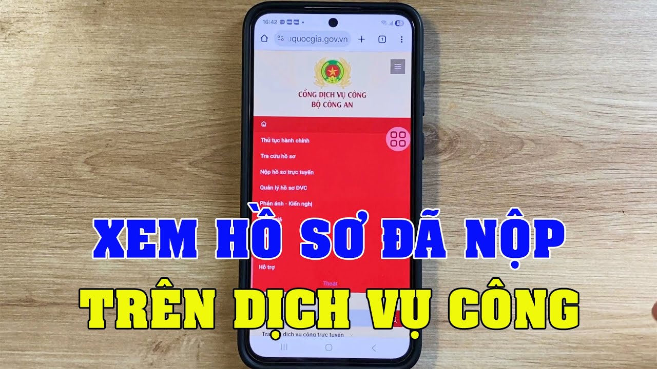 Cách kiểm tra hồ sơ đã nộp trên dịch vụ công