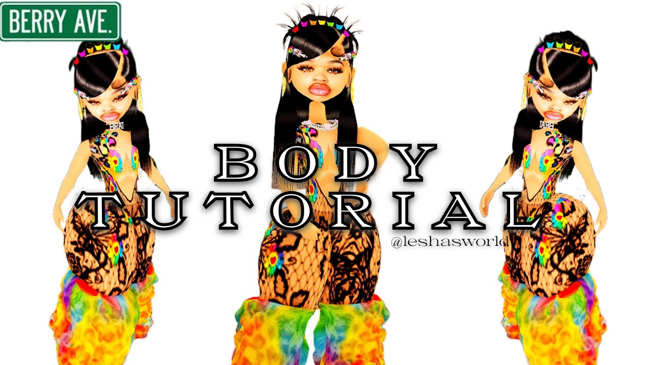 How to | REALISTIC { THICK } BODY in Berry Avenue  |Step by Step #berryave #berryavenue #roblox