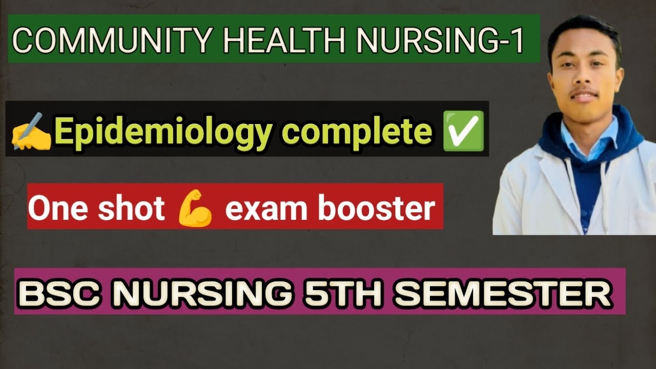 #completeepidemiology #oneshot #examboostertopic #BSc nursing 5th semester