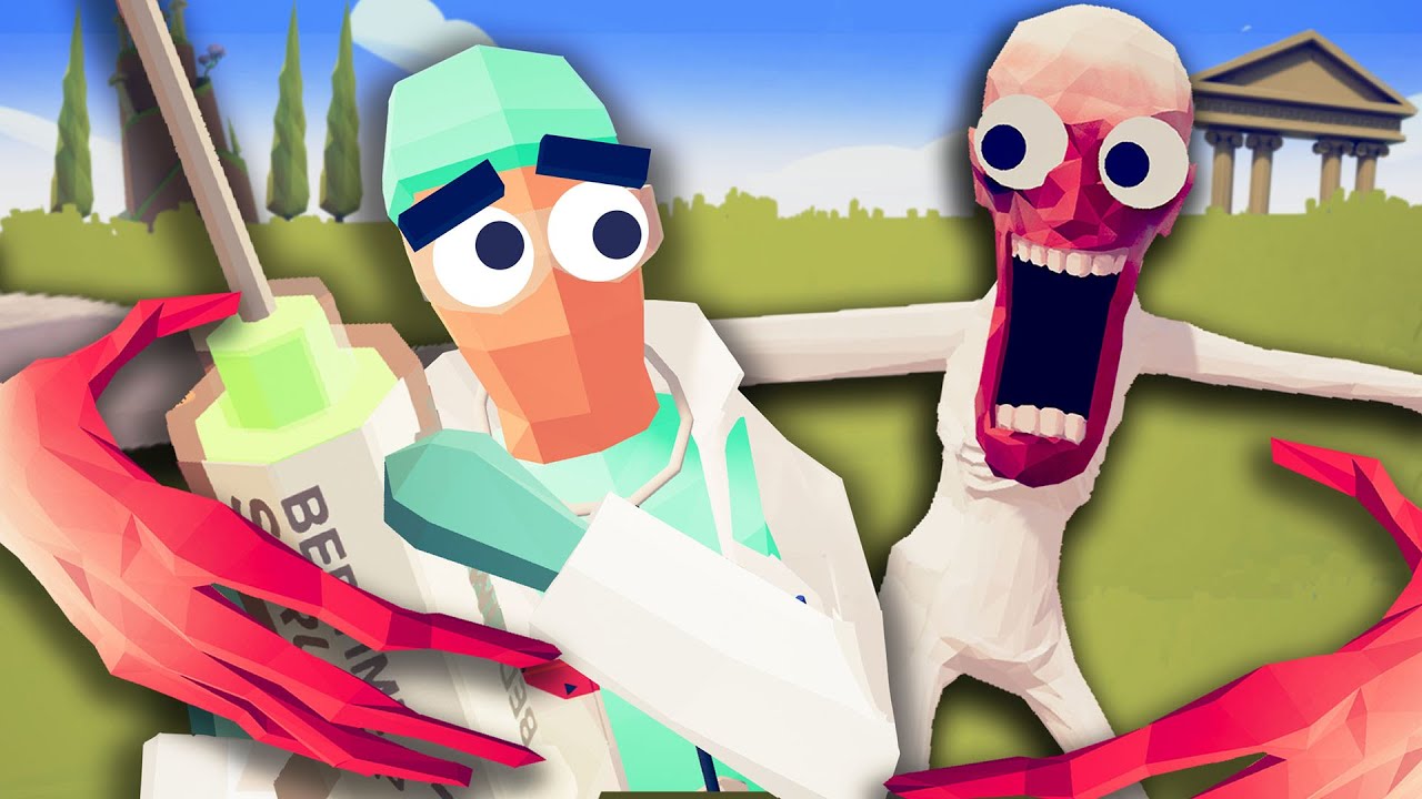 Totally Accurate SCP 096 vs Foundation Guards - TABS the Shy Guy Gameplay