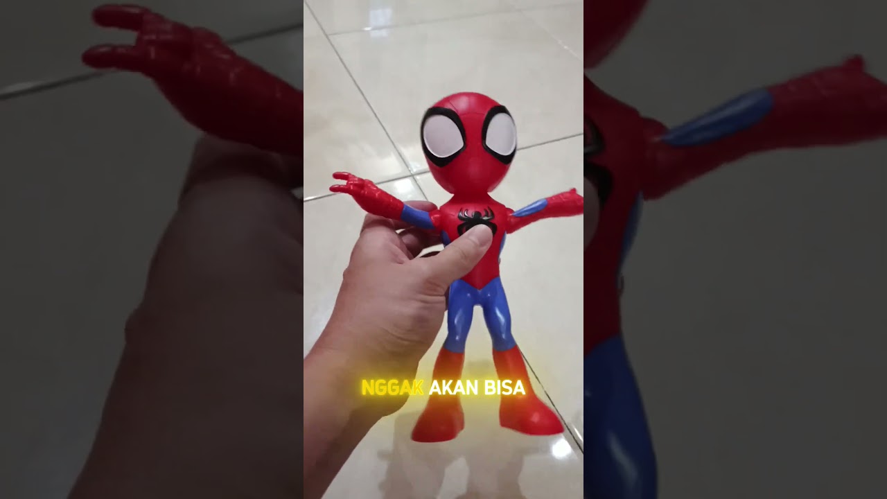 UNBOXING MAINAN SPIDERMAN HASBRO