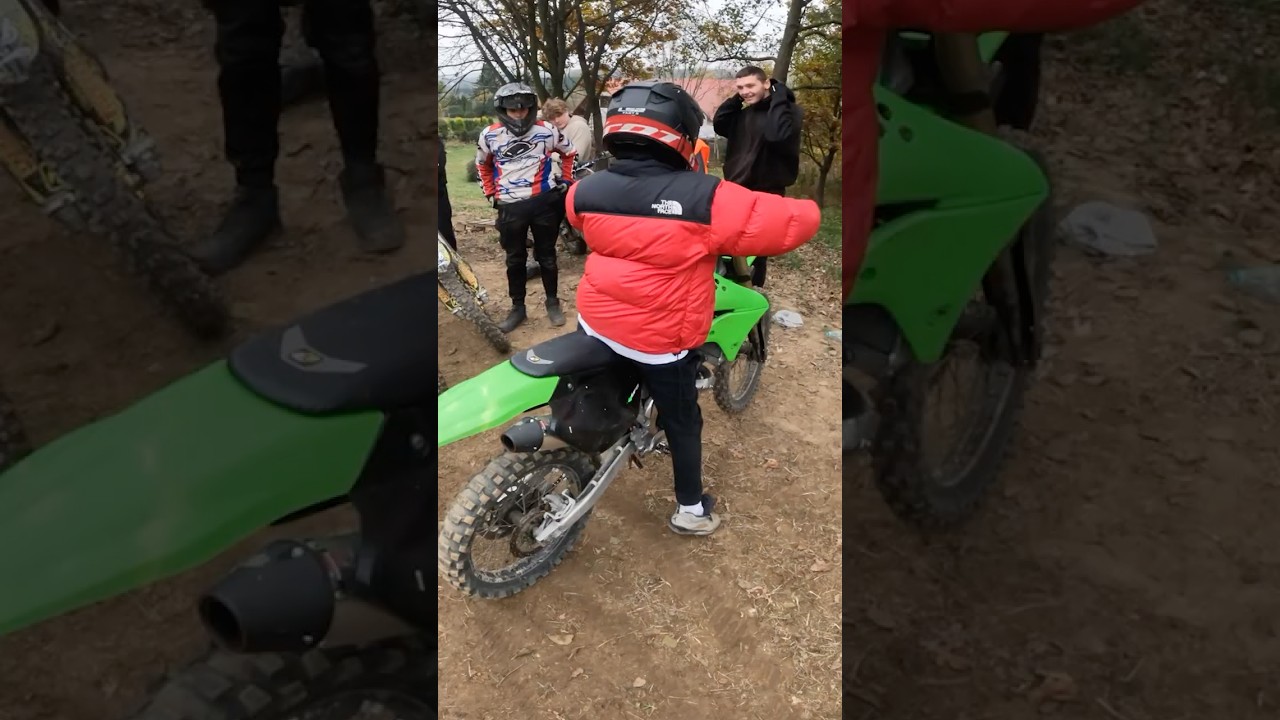 12 LATEK WSIADA NA KXF 250😱