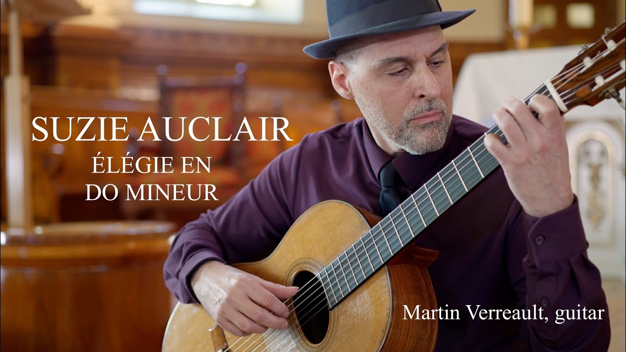 Élégie en do mineur (Suzie Auclair) performed by Martin Verreault