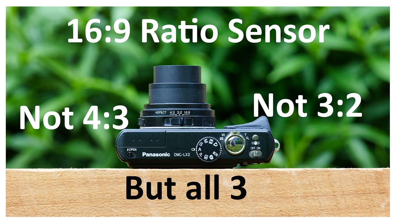 Panasonic Lumix LX2 Наведи и снимай с сенсором 16:9.