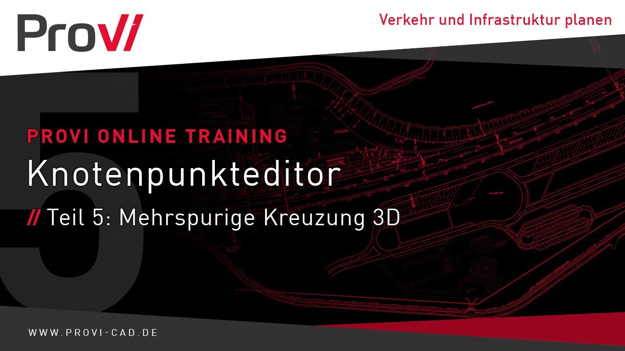 Knotenpunkteditor Teil 5 – Mehrspurige Kreuzung 3D