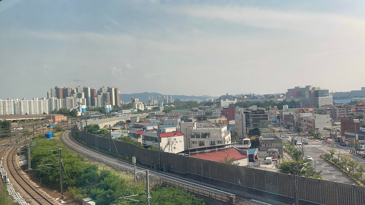 부산행 KTX 서울→부산 주행영상