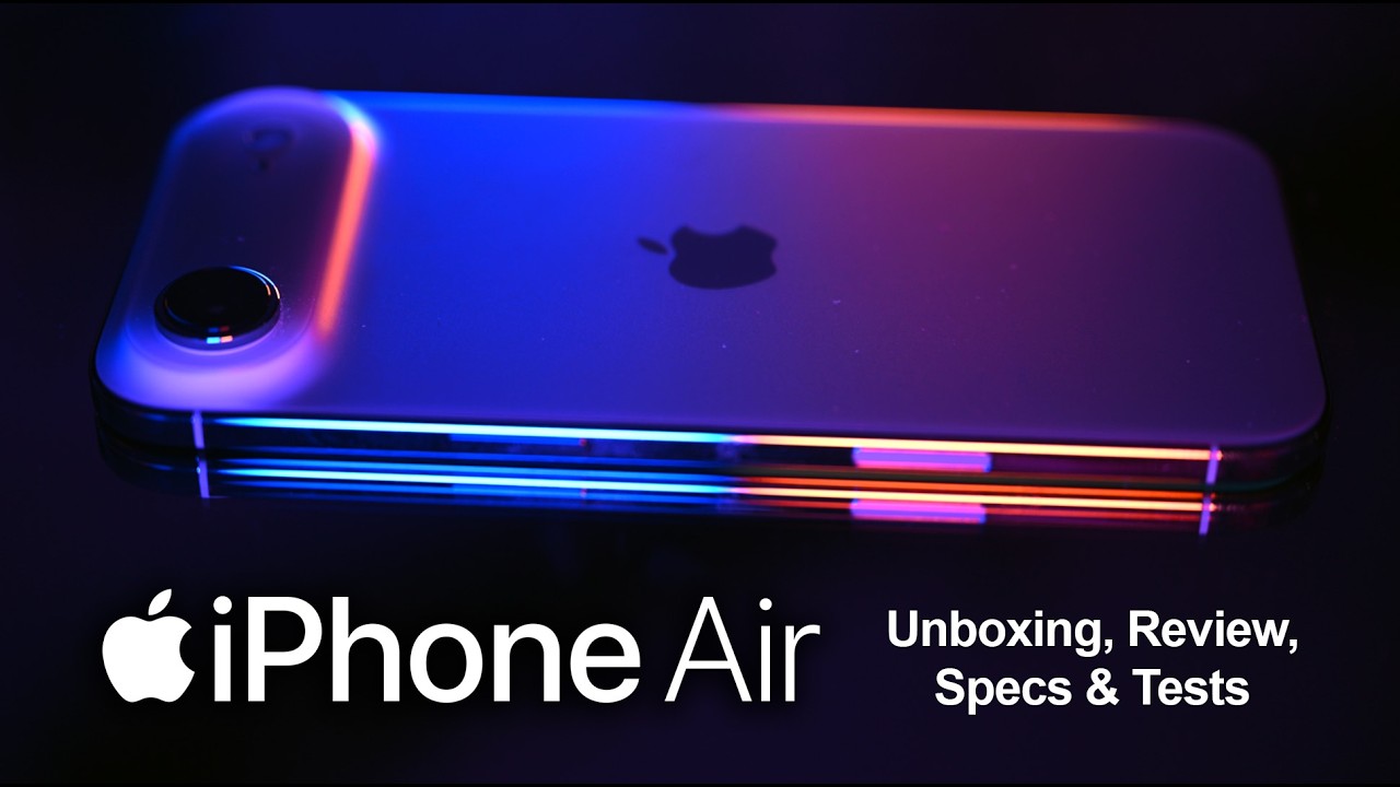 Распаковка, обзор, характеристики и тесты Apple iPhone Air