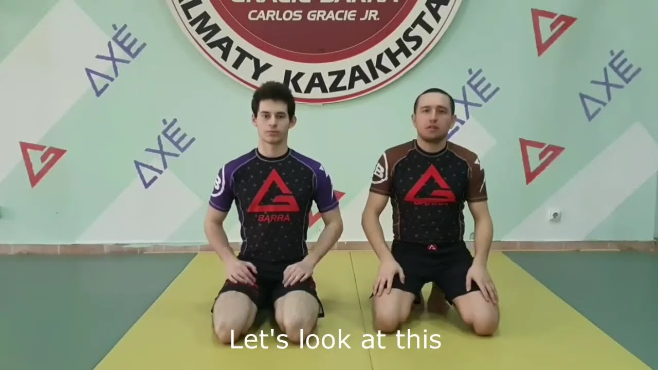 Closed Guard Pass No-Gi by Rinat Aukhadeyev / Проход закрытого гарда no-gi Ринат Аухадеев