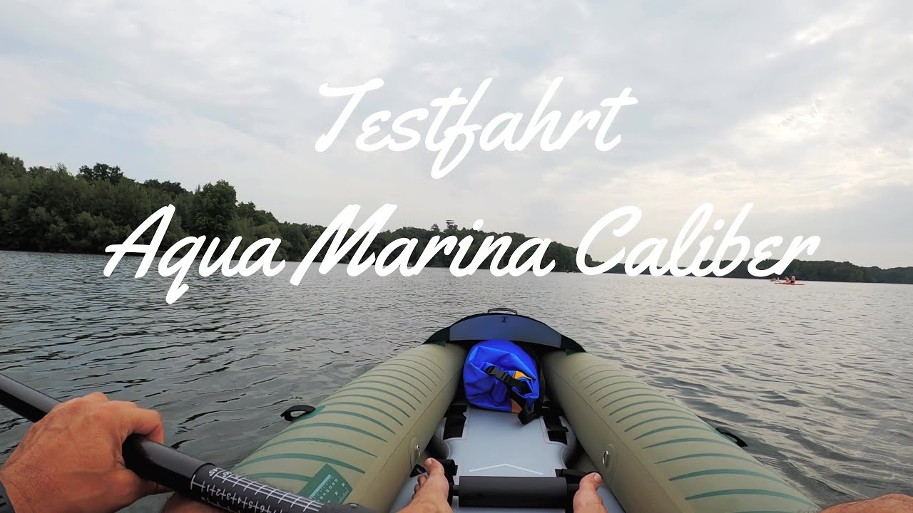 Testfahrt Aqua Marina Caliber auf der Duisburger Sechs-Seen-Patte