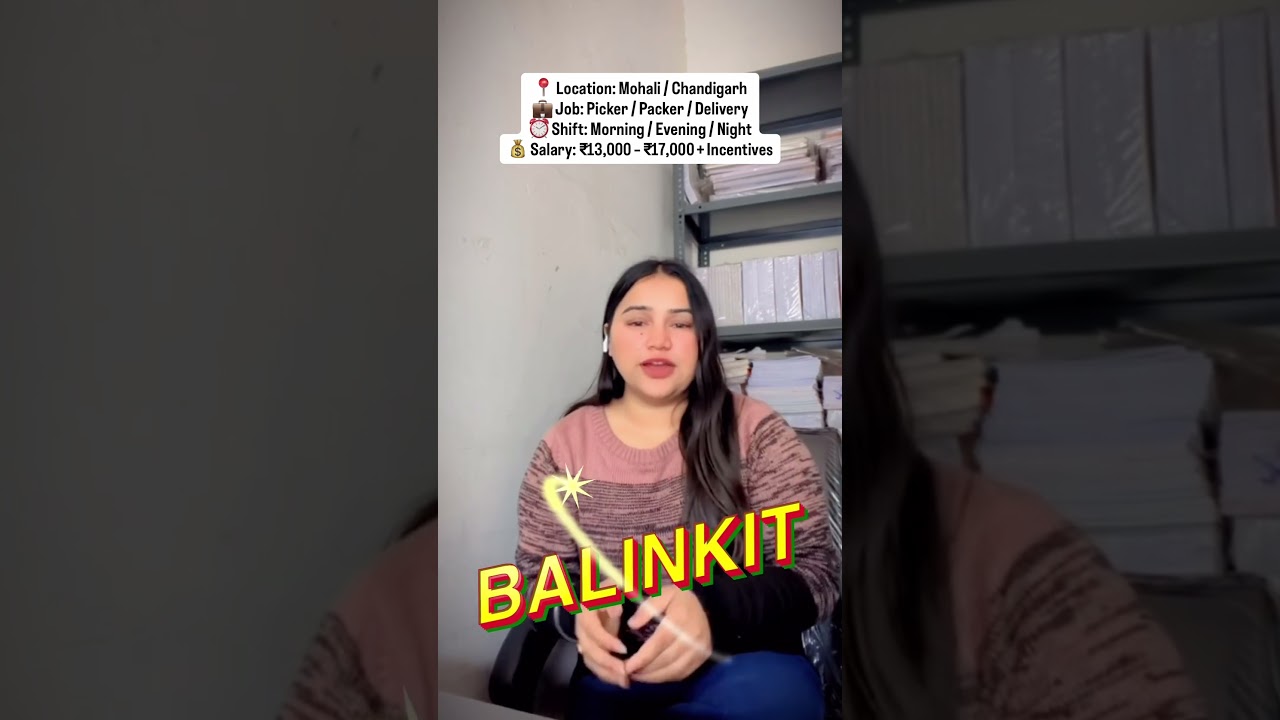 # Blinkit Hiring Now | Picker Packer Delivery Jobs