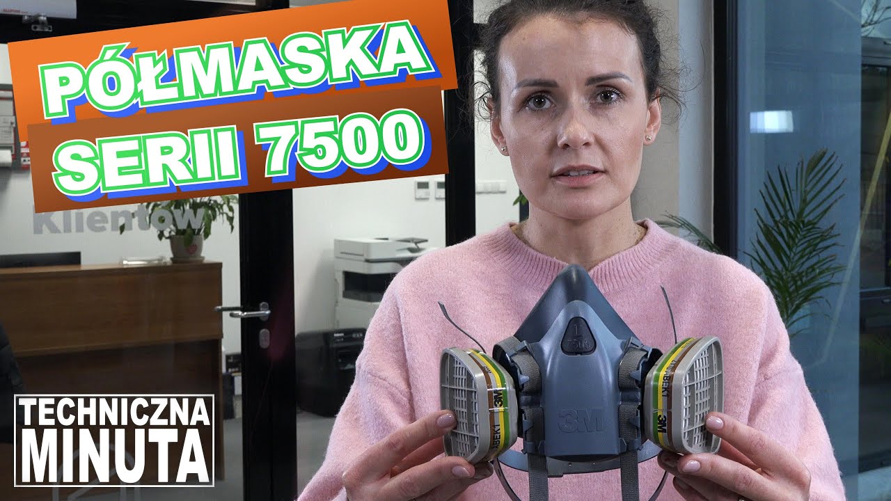 P&oacute;łmaska wielokrotnego użytku 3M serii 7500 - Techniczna Minuta