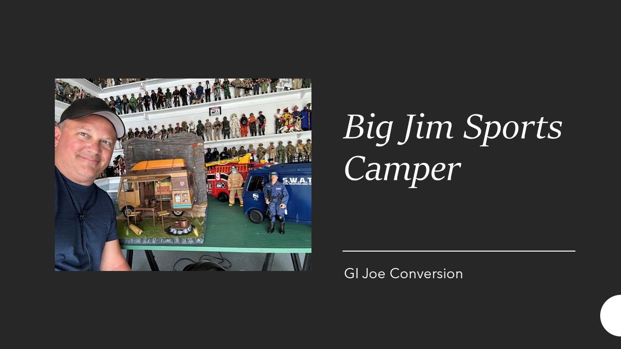 Big Jim Sports Camper conversion GI Joe SWAT van 1/6 scale