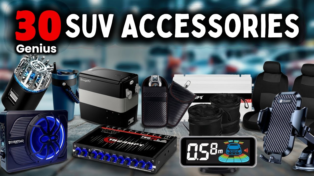 30 Genius SUV Accessories You Need on Amazon!