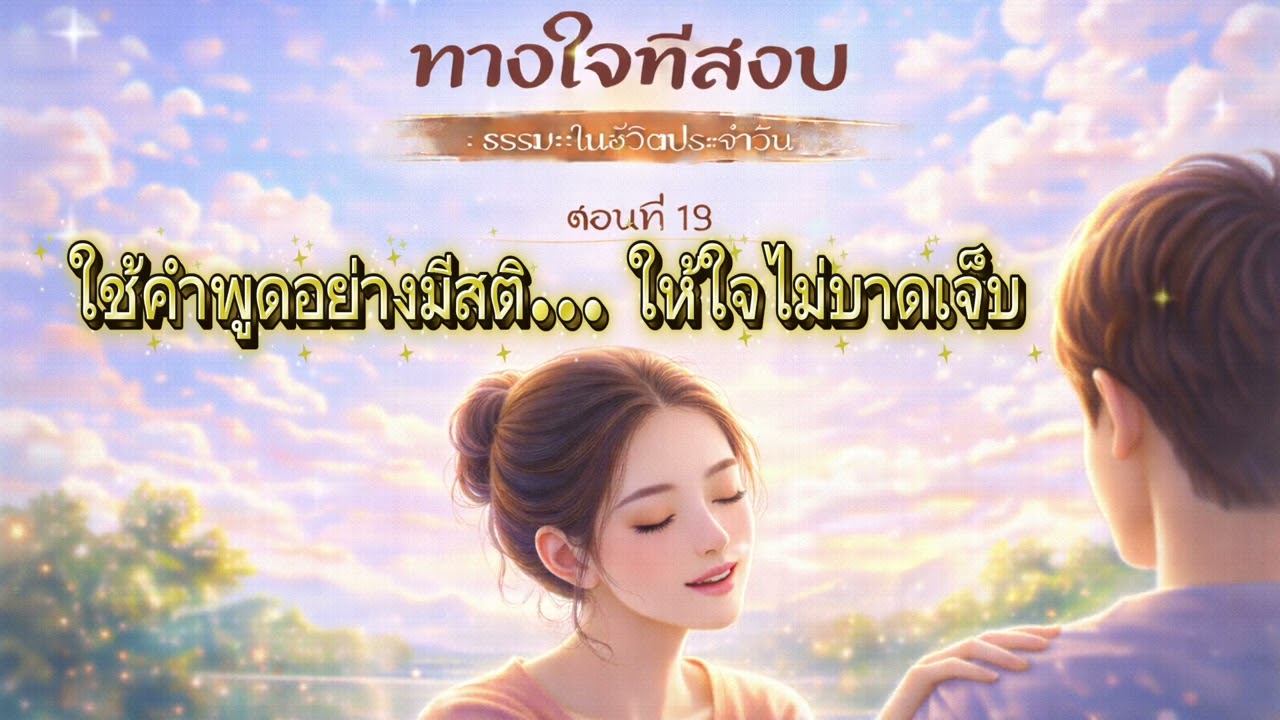 EP.19 : ใช้คำพูดอย่างมีสติ | ลดการกระทบใจทั้งของเราและของเขา