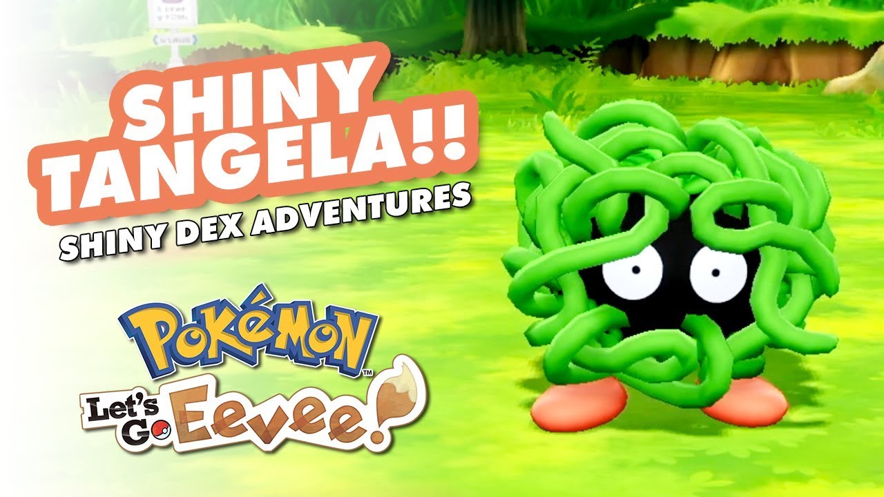 SHINY TANGELA!! - Shiny Dex Adventures [Pokemon Let's Go! Eevee]