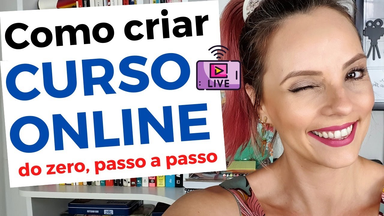 Como montar CURSO ONLINE do zero, passo a passo (aul&atilde;o ao vivo)