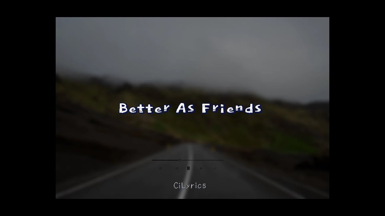 Uppbeat, Crim - Better As Friends (Lyrics)