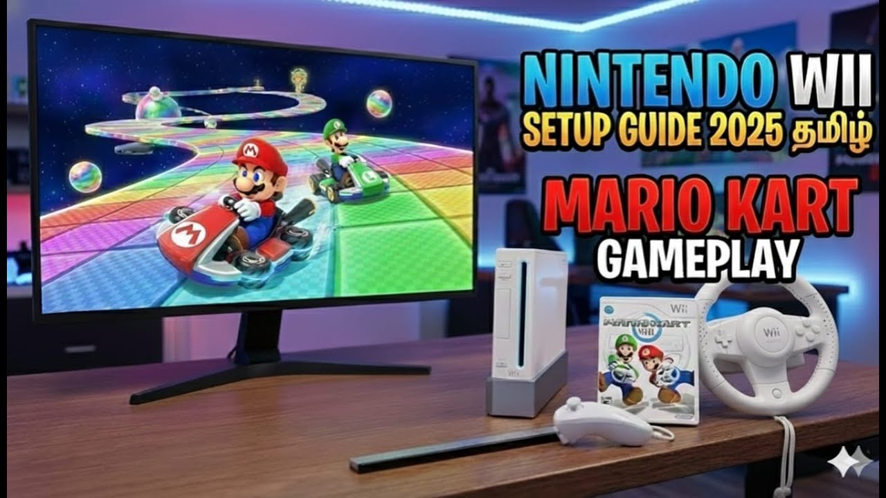 2025 ல Nintendo Wii? 😲 | Setup & Mario Kart Gameplay | Tamil