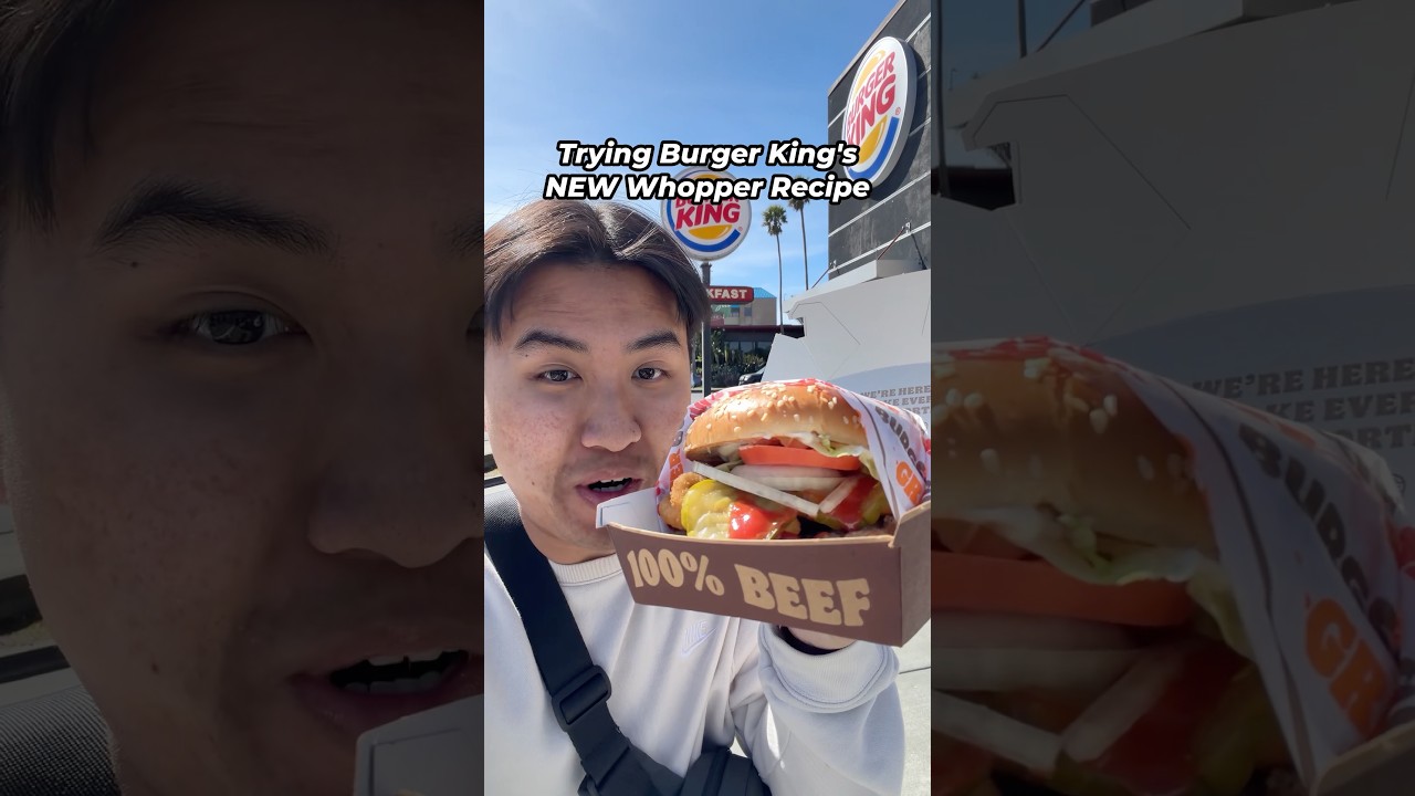 Новый рецепт &laquo;Воппера&raquo; от Burger King &mdash; это лайфхак? 🍔🤔