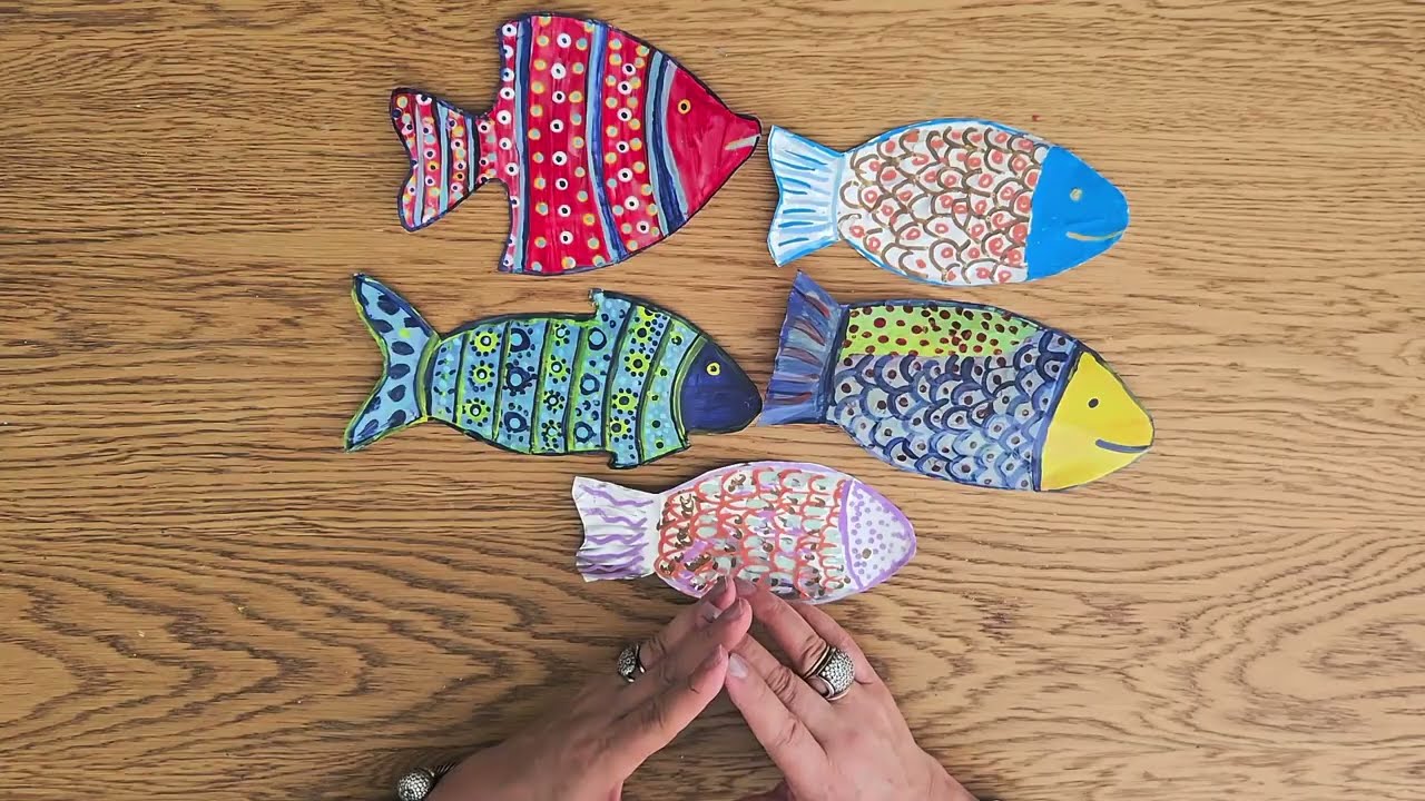 DIY Decoracion Peces de Aluminio Reciclado Facil
