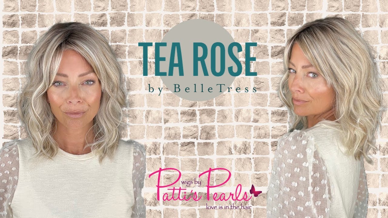 Wig Review! TEA ROSE by BELLETRESS in Butterbeer Blonde -WigsByPattisPearls.com