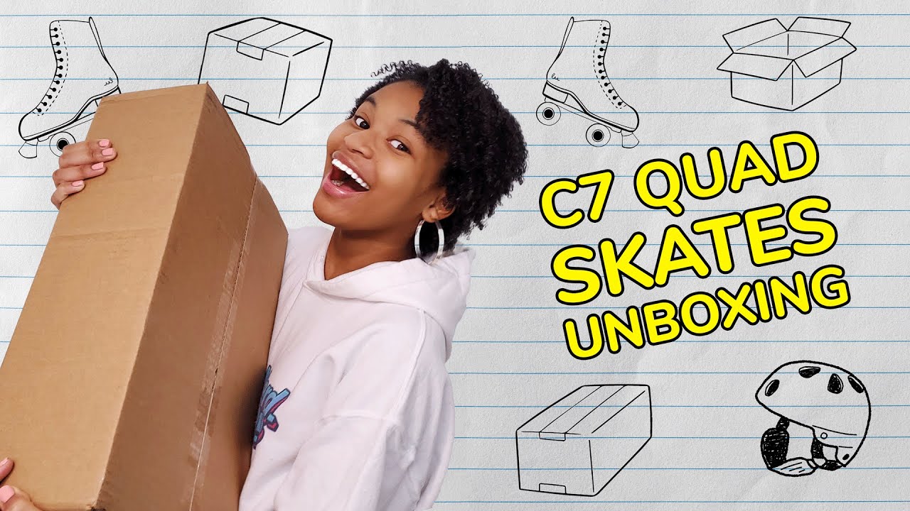 C7 Quad Skates Unboxing | What Color Did I Get??? | LEMONERDY
