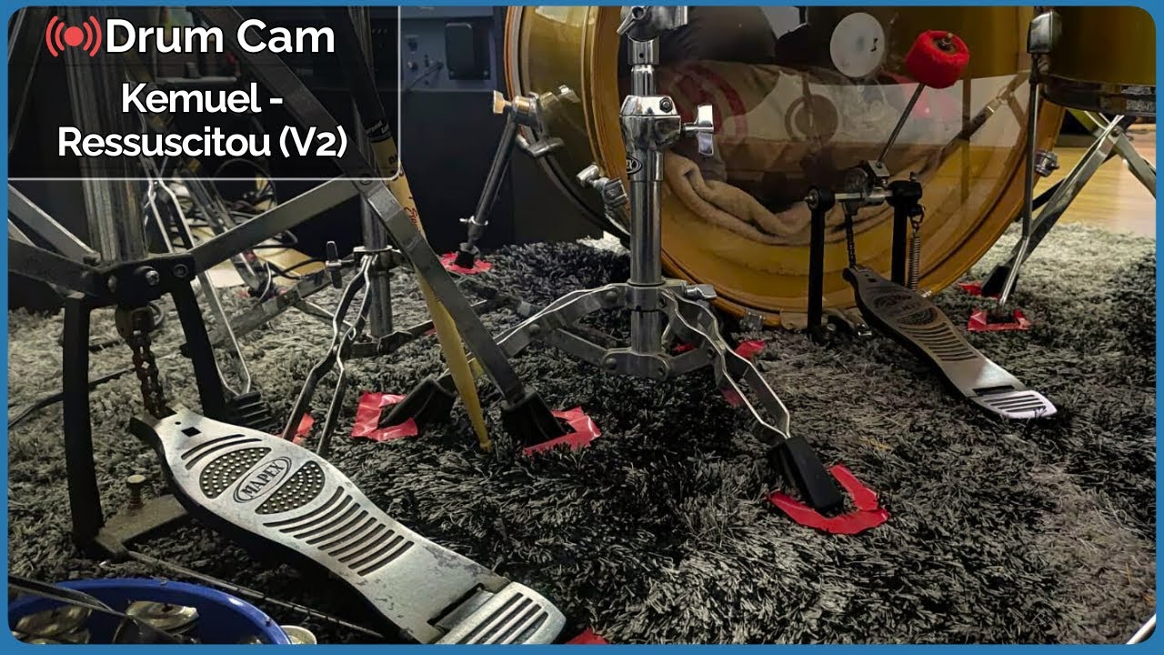ASL - Kemuel - Ressuscitou (V2) - Drum Cam - IEADC-Ahú