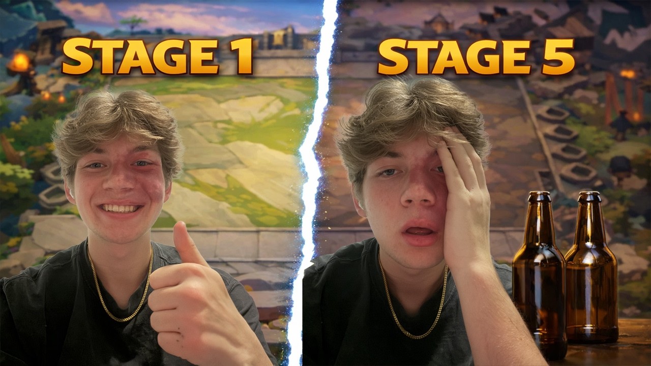 Drunk TFT 1 Beer Per Stage?!