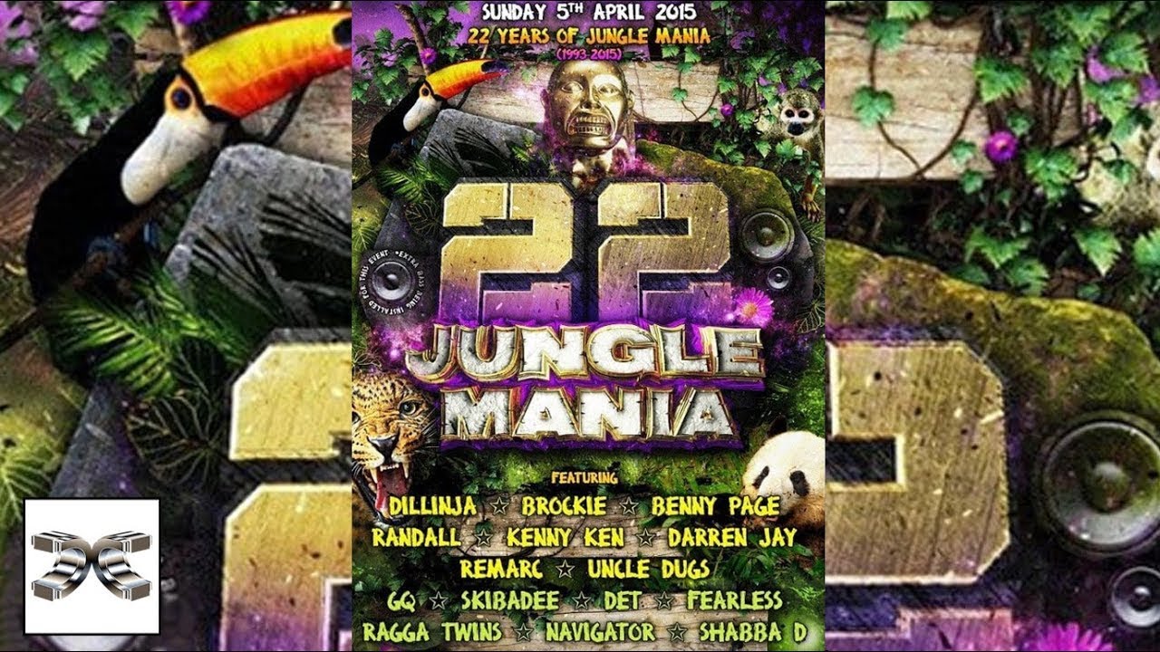 Dillinja & GQ - 22 Years of Jungle Mania - 5th April 2015